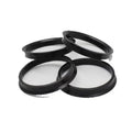 Enkei 73mm OD 64.10mm ID Plastic Hub Rings - 4 Pack