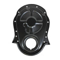 Timing Chain Cover SBC OEM Style Black Steel