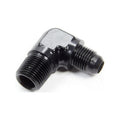 90 Deg Alum #6 Flare 3/8 in Black