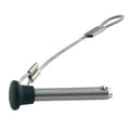 PULL PIN, W/PLASTIC HEAD & LAYNARD