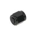 Russell Performance -4 AN Flare Cap (Black)