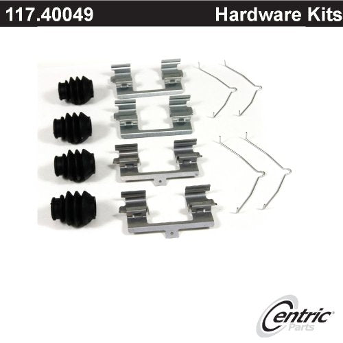 Centric Disc Brake Hardware Kit - Rear
