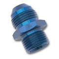 Russell Performance -6 AN Flare to 16mm x 1.5 Metric Thread Adapter (Blue)