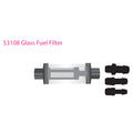 FUEL FILTER 1/4"-5/16"-3/8" (GLASS)