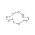 Cometic Ford 289/302 Windsor .031in Fiber Water Pump Plate To Block Gasket - 1963-65.5