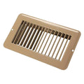 4IN X 8IN FLOOR REGISTER UNDAMPERED METAL WHITE