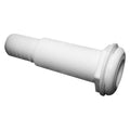 1 1/8IN STRAIGHT BARBED EXTRA LONG THRUHULL WHITE
