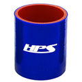 HPS Performance 1.25 ID 3 Long High Temp 4-ply Reinforced Silicone Straight Coupler Hose Blue (32mm ID 76mm Length)