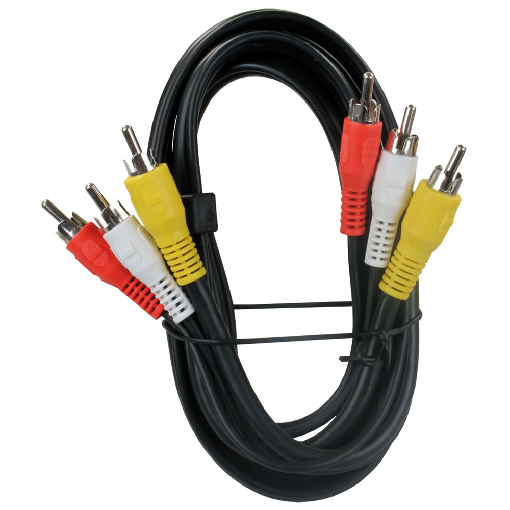 6FT RCA/AV TRIPLE CABLE JUMPER