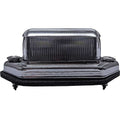 LED LICENSE LAMP CHROME HOUSING 2DIODES