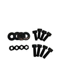 Sparco Seat Hardware Spacer Kit Side Mount - Black Zinc