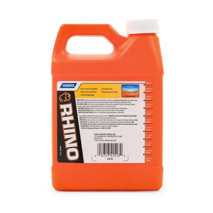 RHINOFLEX TOILET CHEMICAL 32 OZ.