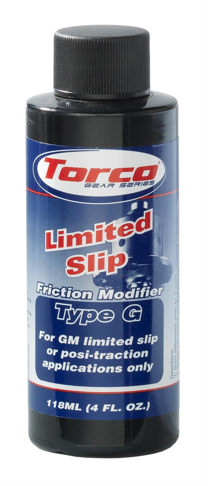 GM Limited Slip Additive Type G 4oz Bottle