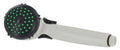 SHOWER HEAD HANDHELD TRICKLE SHUTOFF WHITE