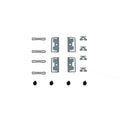 DISC BRAKE HDWE KIT