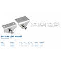 STAINLESS 90 GAS LIFT MOUNT -