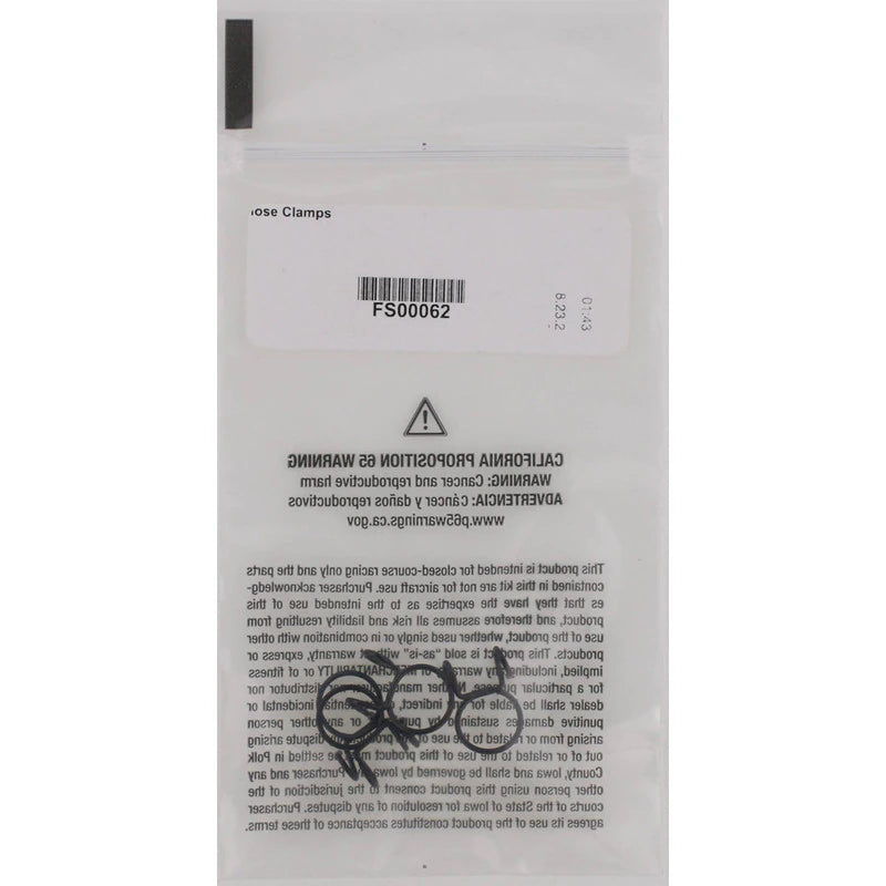 All Balls Racing Hose Clamp 4 Pack - 10mm