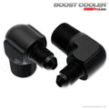 Snow Performance 3/8in NPT to 4AN Elbow Water Fitting (Black)