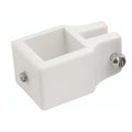 NYLON SQUARE TUBE TOP SLIDE 1" WHIT