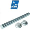 ROLLER SHAFT W/ PAL NUTS