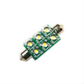 Oracle 44MM 6 LED 3-Chip Festoon Bulbs (Pair) - Blue