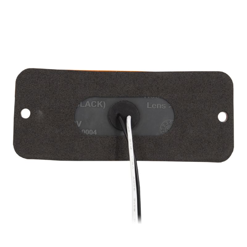 AMBER TRAILER MARKER/CLEARANCE LIGHT WITH REFLECTOR - 4 INCH