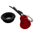 RED ROUND LED MARKER LIGHT