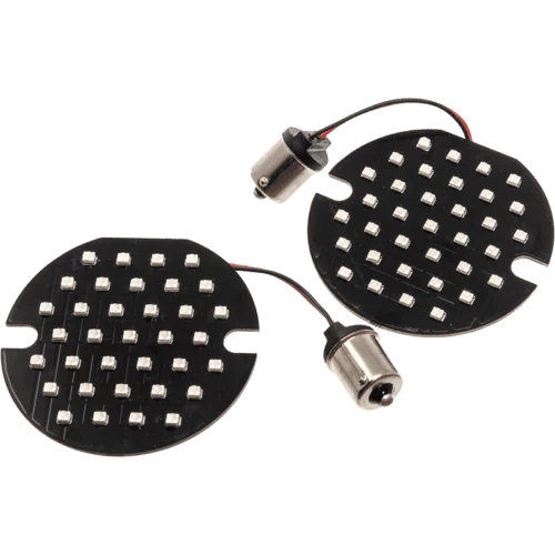 Letric Lighting Smoke Flat Lens Style Turn Signal Lenses 3In