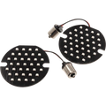 Letric Lighting Smoke Flat Lens Style Turn Signal Lenses 3In