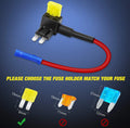 Fuse Box Quick Tap with 5amp 20amp Fuses - MICRO 2 SIZE FUSE