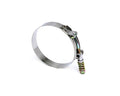 HPS Performance Stainless Steel Spring Loaded T-Bolt Clamp SAE 92 for 3.5 ID hose - Effective Size: 3.75 -4.06