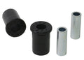 Control arm - lower inner rear bushing 2 Bushings 2 Tubes Grease