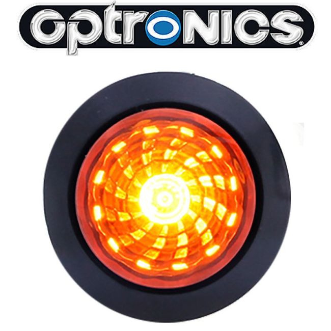 LED1-1/4';M/C;TURBO LENS;AMB;PC;GRM