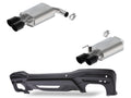 Ford PerformanceMustang 2.3L Sport Non-Active Axle-Back w/ GT Valance - Black Tip M-5230-M2SBV