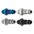 Fragola -3AN Straight Bulkhead - Blue