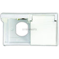 RAIN GUTTER SPOUTS POLAR WHITE