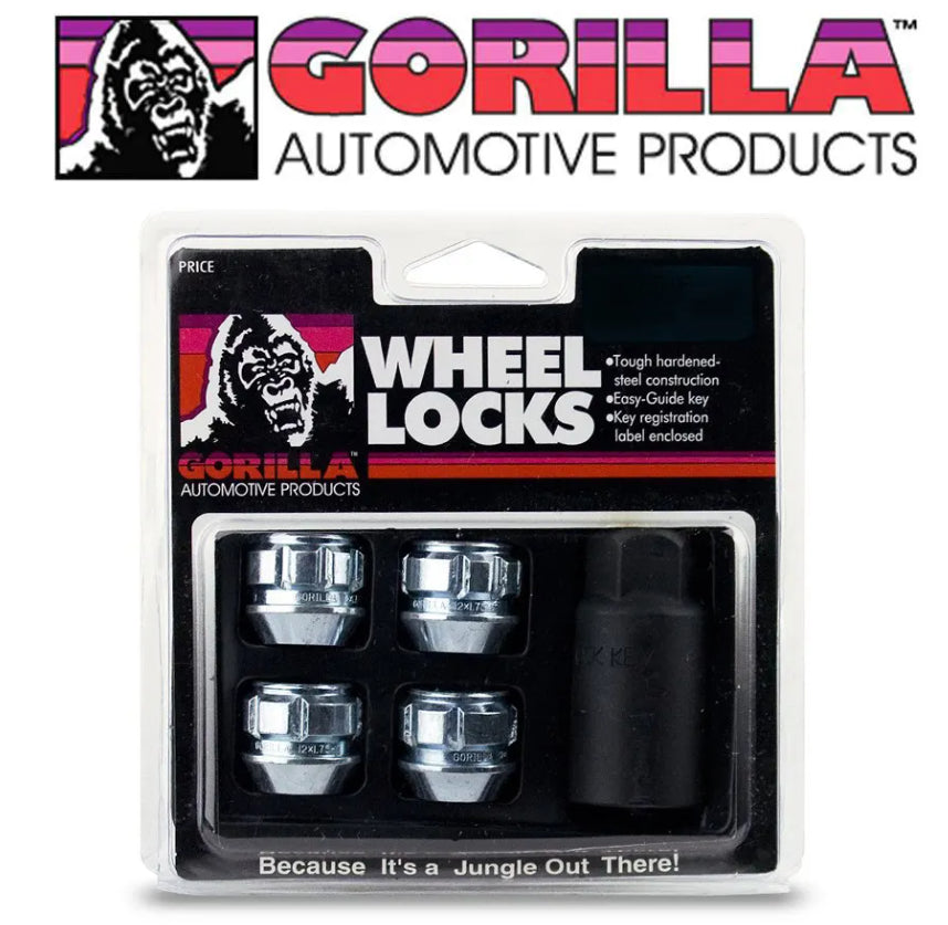 GORILLA LOCK ACORN OE 12-1.25 ZINC