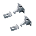 CHROME BRASS ELBOW CATCH