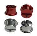 TEAR OFF W/SET SCREW RED