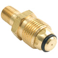 MR. HEATER 1/4 MALE PIPE THREAD X RESTRICTED FLOW SOFT NOSE P.O.L. WITH HANDWHEEL
