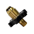 MR. HEATER 1/4 MALE PIPE THREAD X RESTRICTED FLOW SOFT NOSE P.O.L. WITH HANDWHEEL