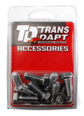 DIFF COVER BOLT SET FOR GM 10 BOLT & DANA 44 CHROME COVER