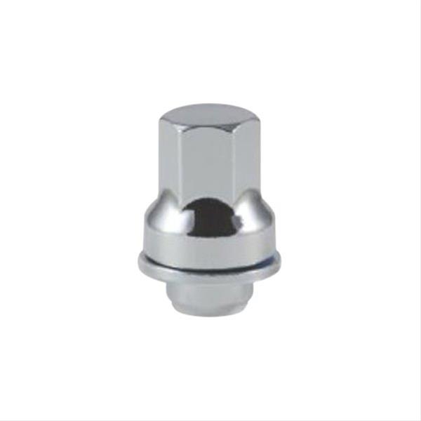 JAGUAR MAG STYLE BLACK CHROME LUG 12MM X 1.50 THREAD