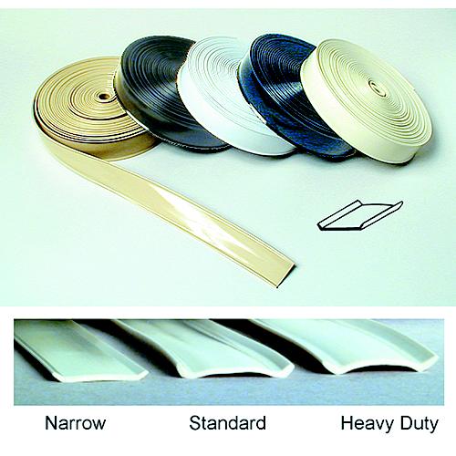 STANDARD INSERT TRIM 1IN X 25FT COL WHITE