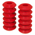 Prothane Universal Coil Spring Isolators - Pair - Red