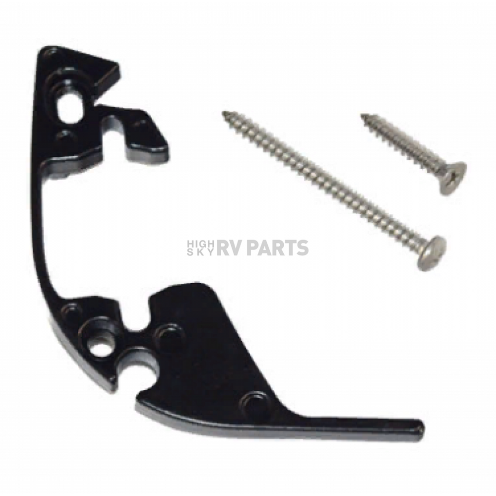 ENDPLATE LEADRAIL RH BLK
