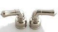 HOT & COLD BRUSHED NICKEL TEAPOT HDL PAIRS BULK