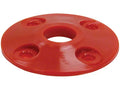 Scuff Plate Plastic Red 4pk