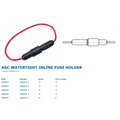 INLINE FUSE HOLDER WATERTIGHT 15 AM