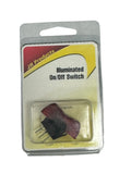 ILLUMINATED ON/OFF ROCKER SWITCH RED